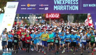 Hơn 10.000 VĐV tham gia VnExpress Marathon Sparkling Quy Nhơn 2023