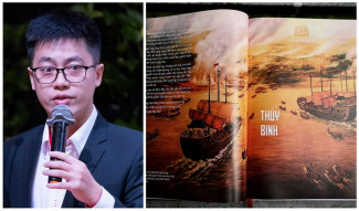 Ðào Nguyên Khánh & một tập sách lạ