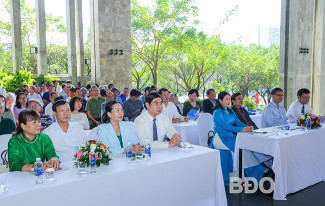 Đại biểu đến dự Hội báo Xuân Giáp Thìn 2024. ẢNH:N.DŨNG