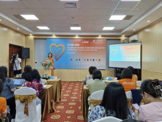 Toàn cảnh Lễ phát động Giải Báo chí toàn quốc về Bình đẳng giới năm 2024