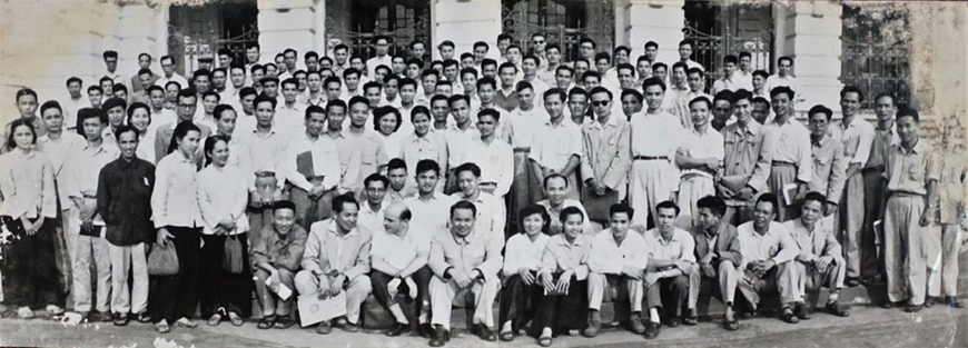 Các đại biểu tham dự Đại hội lần thứ II Hội Những người viết báo Việt Nam, tháng 4-1959_Ảnh: TL 
