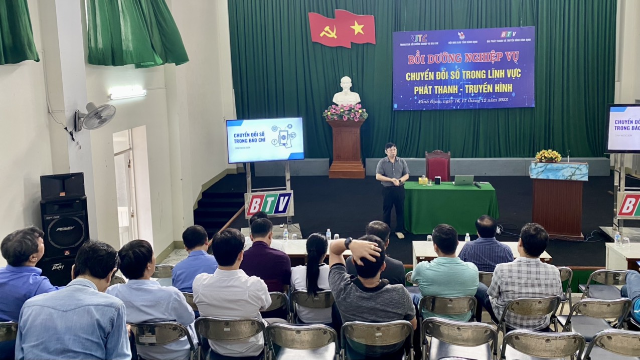 Bồi dưỡng nghiệp vụ Chuyển đổi số trong Phát thanh -Truyền hình