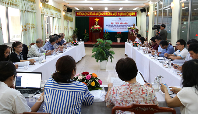 Quang cảnh Hội thảo. Ảnh: H.THU